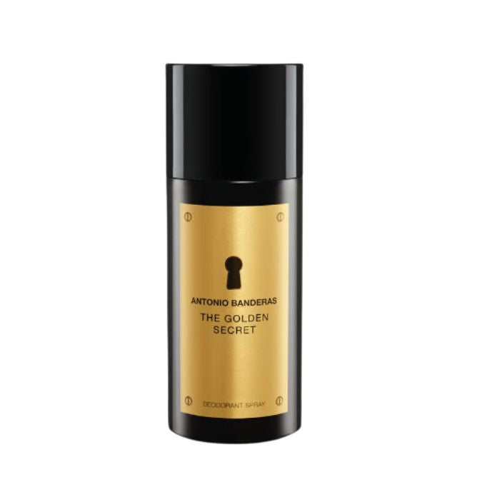 Estuche Perfume Banderas Hombre Golden Secret