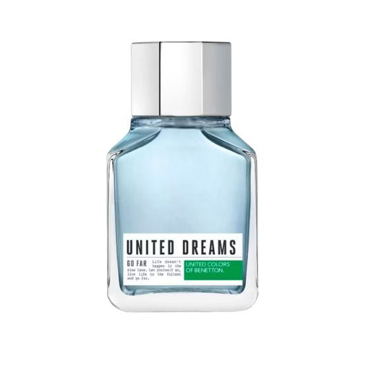 Estuche Benetton Go Far 100ml + AfterShave Balm 75ml HOMBRE