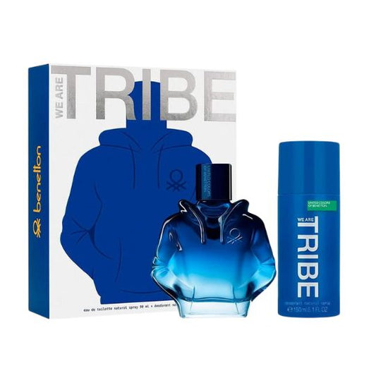 ESTUCHE BENETTON WE ARE TRIBE 2 PIEZAS EDT