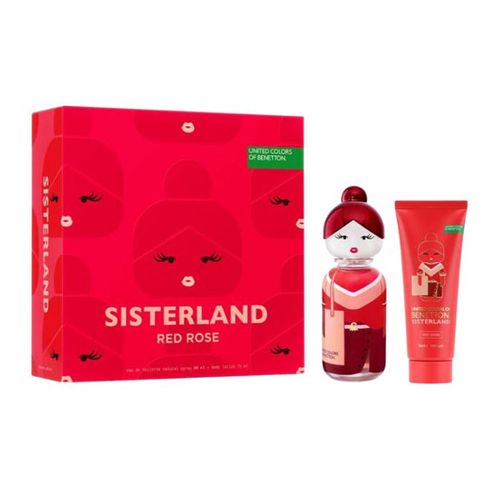 Estuche  Benetton Sisterland Red Rose