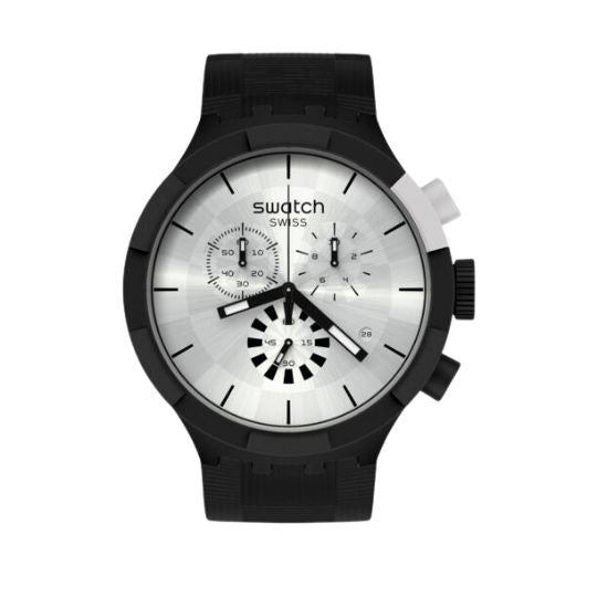 Reloj Swatch  Hombre chequered silver