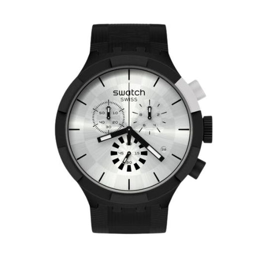 Reloj Swatch  Hombre chequered silver