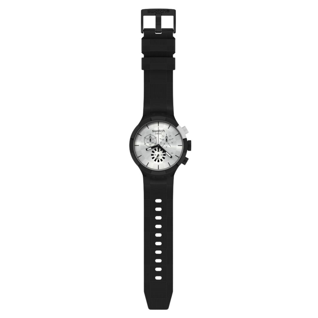 Reloj Swatch  Hombre chequered silver